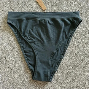 SKIMS Cotton Blend Underwear Deep Sea Size 3X PN-CBR-0272 NWT